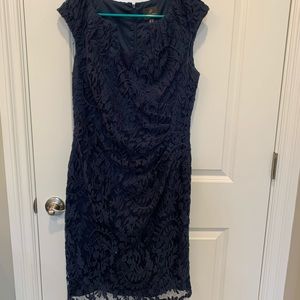 Adrianna papell lace dress